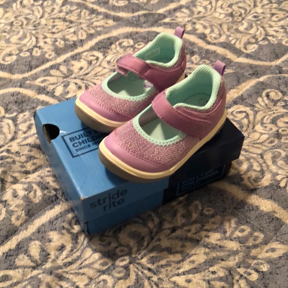Stride Rite purple shoes. Never worn